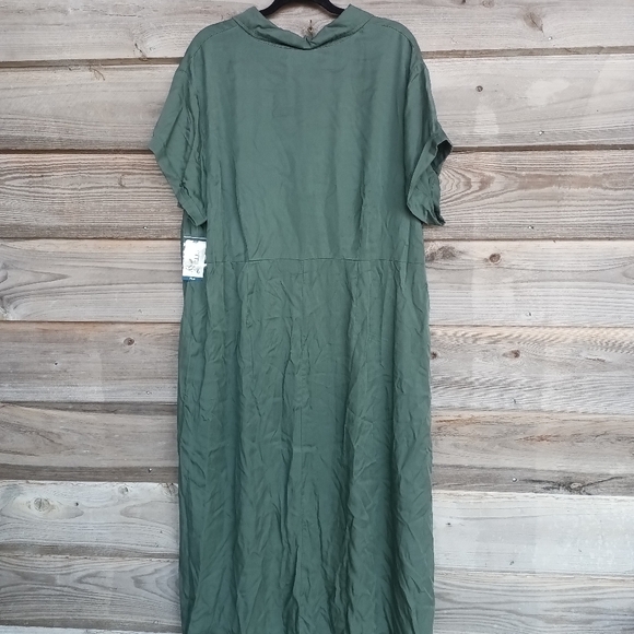 🆕 Terra & Sky Collar Shirt Dress - Picture 6 of 8